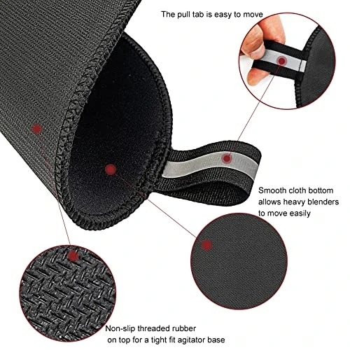 Mixer Slider Mat With Cord Organizers For Kitchenaid Mixer, Slider Mat For Kitchenaid Professional 4.5-5 Qt Bowel Tilt-Head Stand Mixer, Kitchen Aid Mixers Accessories And Attachments (for 4.5-5 Qt) 4 Mixer Slider Mat With Cord Organizers For Kitchenaid Mixer, Slider Mat For Kitchenaid Professional 4.5-5 Qt Bowel Tilt-Head Stand Mixer, Kitchen Aid Mixers Accessories And Attachments (for 4.5-5 Qt) - Image 2