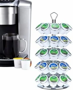 K Cup Holder Storage Coffee Capsules Pod Holder Carousel 3 Tier Compatible With 27 K-Cup Pods -KitchenAid Shop 512hdMgkrkL. AC