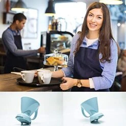 NEW Coffee Dripper Macaron Blue Coffee Maker Safe BPA Free Plastic Hassle-Free Ways Make Manual Pour Over Coffee & Cold Brew, 10 Fl Oz -KitchenAid Shop 5131mijmvoL 1