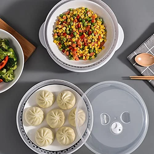 ALONCEfh Lunch Boxes Microwave Steamer Heating Steamer For Home Kitchen Heat-Resisting Range, Heat Preservation, Preservation For Home Kitchen White (Size : Medium) 4 ALONCEfh Lunch Boxes Microwave Steamer Heating Steamer For Home Kitchen Heat-Resisting Range, Heat Preservation, Preservation For Home Kitchen White (Size : Medium) - Image 2