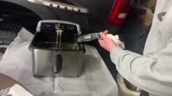 Digital Meat Thermometer, Waterproof Instant Read Food Thermometer For Cooking And Grilling, Kitchen Gadgets With Backlight & Calibration For Candy, BBQ Grill, Liquids, Beef, Turkey -KitchenAid Shop 5135zjPdONL