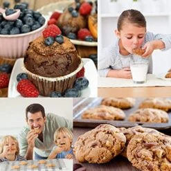 Cookie Scoop Set - Small/1 Tablespoon, Medium/2 Tablespoon, Large/3 Tablespoon - Ice Cream Scoop Set, 18/8 Stainless Steel Dough Scoop Cupcake Scoop Melon Baller -KitchenAid Shop 513HETuHAiL