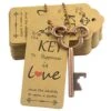 52pcs Vintage Skeleton Key Bottle Opener Party Favor Wedding Favor Guest Souvenir Gift Set With Escort Thank You Tag Card And Keychain (Antique Copper) -KitchenAid Shop 513MxyFr6EL
