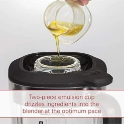 Olf Gourmet High-Performance Blender, 64 Oz Jar, 4 Program Settings, 12.5 AMPS, Blends Food, Shakes And Smoothies, Silver Knob With Black Knob Accessory, Stainless Steel (WGBL120SR) -KitchenAid Shop 513PNPKOM3L