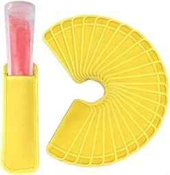 24 Pack Reusable Popsicle Bags Ice Pop Sleeves Antifreezing Sleeves,8 Colors -KitchenAid Shop 513buxU2 2S. AC