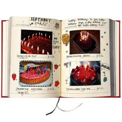 Recipe Book To Write In Your Own Recipes | Blank Recipe Book & Cookbooks To Write In | Hardcover Recipe Notebook | Blank Cookbook & Recipe Journal | Make Your Own Cookbook | DIY Cookbook | Red -KitchenAid Shop 513soAouqJL