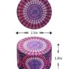 Boho Grinder, 2.5 Inch Multipurpose Crusher, Aesthetic Home Decorations (Pink)