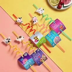25 Cow Party Favors Drinking Straws Goodie Gifts For Boys Girls Holy Cow Im One Birthday Party Supplies With 2 PCS Cleaning Brushes 11 25 Cow Party Favors Drinking Straws Goodie Gifts For Boys Girls Holy Cow Im One Birthday Party Supplies With 2 PCS Cleaning Brushes -KitchenAid Shop 5143oXW58lL