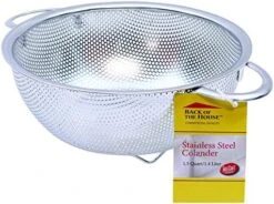 6 Quart Colander With Handles, Stainless Steel -KitchenAid Shop 5148H6Sm8vL. AC