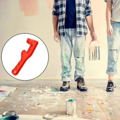 3 Pieces 5 Gallon Plastic Bucket Lid Opener Paint Can Lid Opener For Home Office Opening Tools (Red) -KitchenAid Shop 514GuHnsDcL