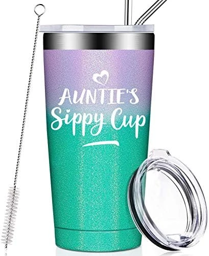 Gifts For Aunt - Best Aunt Ever Gifts - Auntie Gifts From Niece, Nephew - Funny Birthday Christmas Gifts For Auntie, New Aunt, First Time Aunt - Vacuum Insulated Tumbler Cup 13 Gifts For Aunt - Best Aunt Ever Gifts - Auntie Gifts From Niece, Nephew - Funny Birthday Christmas Gifts For Auntie, New Aunt, First Time Aunt - Vacuum Insulated Tumbler Cup - Image 11