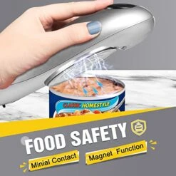 Electric Can Opener,Got-luck Hand Held One-Touch Automatic Can Opener Smooth Edge Fits Almost All Can Sizes For Seniors With Arthritis And Chef,Food Safe Battery Can Opener Kitchen Essential -KitchenAid Shop 514kqRWOwSL