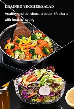 Electric Salad Spinner 4L, Automatic Salad Cleaner Spinner, USB Rechargeable Lettuce Washer Dryer With 1200mAh Battery & BPA Free Bowl, Large Capacity Fruit & Vegetable Storage Spinner (Color : Blue -KitchenAid Shop 514wUj4URRL