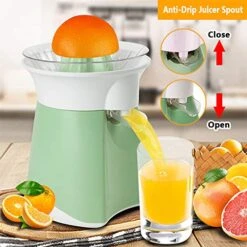 Electric Citrus Juicer, Orange Squeezer With Lockable Pour Spout, All-Copper Motor And Universal Cone - Electric Juice Extractor For Orange Lemon Lime Grapefruit -KitchenAid Shop 515BQhVbcGL