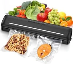Vacuum Sealer Machine Automatic Air Sealing Vacuum Sealer For Food Saver With Dry/Moist Food Modes And Cutting Design With 10pcs 11.8 Inch Sealer Bags For Kitchen Food Sealer 11 Vacuum Sealer Machine Automatic Air Sealing Vacuum Sealer For Food Saver With Dry/Moist Food Modes And Cutting Design With 10pcs 11.8 Inch Sealer Bags For Kitchen Food Sealer -KitchenAid Shop 515Uv O2koL. AC