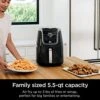 Ninja AF161 Max XL Air Fryer That Cooks, Crisps, Roasts, Bakes, Reheats And Dehydrates, With 5.5 Quart Capacity, And A High Gloss Finish, Grey -KitchenAid Shop 515XkNFTTXL