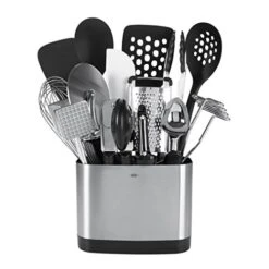 OXO Good Grips 15-Piece Everyday Kitchen Utensil Set & Good Grips 3-Piece Angled Measuring Cup Set