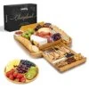 Charcuterie Boards Gift Set: Large Charcuterie Board Set, Bamboo Cheese Board Set - Unique Mothers Day Gifts For Mom - House Warming Gifts New Home, Wedding Gifts For Couple, Bridal Shower Gift -KitchenAid Shop 515k9OfSxRL