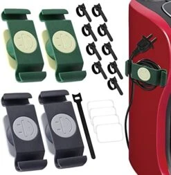 8 Pack Cord Organizer For Appliances, Cord Hider Holder Kit, Self Adhesive Cord Hold Cord Organizer For Mixer, Coffee Maker Etc. Keep Your Kitchen Appliances Cord Tidy (Blue & Green & Orange) -KitchenAid Shop 515pbdz35UL. AC