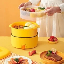 Lectric Steamer Multi-function Household Egg Steamer Large-capacity Steamed Bun Machine Automatic Power-off Cooking -KitchenAid Shop 515pg0rZM5L