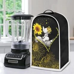 Poceacles American Flag Panda Sunflower Print Blender Dust Cover, Home Decor Quilted Blender Dust Cover Kitchen Small Appliance Dust Cover For Stand Mixer, Coffee Maker And Blender -KitchenAid Shop 516Y7ZWr0vL. AC