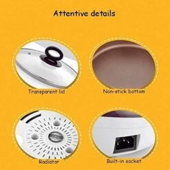 Electric Steamer Multifunctional Household Large-Capacity Plug-in Thermal Insulation Power-Off Steamer Steamer Steamed Buns -KitchenAid Shop 516oXS8lm6L