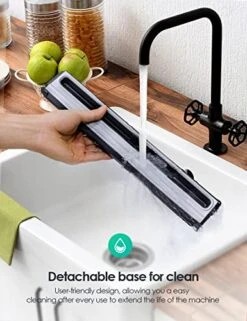 Full Automatic Vacuum Sealer Machine, 8 In 1 LED Touch Screen Powerful Food Sealer, 6 Food Modes, 5MM Seal Width With Cutter And 15 Sealer Bags Detachable,Lad Tested -KitchenAid Shop 516tjKq2KtL