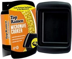 Men Cooker - Microwave Ramen In 3 Minutes - BPA Free And Dishwasher Safe | Perfect For Dorm, Small Kitchen, Or Office (2-Pack,Black) -KitchenAid Shop 517DuLoDERL. AC