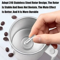 Self Stirring Mug, Self Stirring Coffee Mug Magnetic Stirring Cup Electric Mixing Cup With Stainless Steel Stir Bar Suitable For Coffee/Milk/Hot Chocolate/Protein Powder (Pink-360ML) -KitchenAid Shop 517pbajBcfL