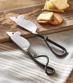 , Spreader Set Stainless Steel Mouse