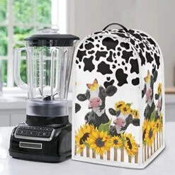 FUIBENG Sunflower Cow Blender Covers Yellow Sunflowers Stand Mixer Dust Covers Stain Resistant Coffee Maker Appliance Organizer Bag Home Kitchen Decor Accessories 21 FUIBENG Sunflower Cow Blender Covers Yellow Sunflowers Stand Mixer Dust Covers Stain Resistant Coffee Maker Appliance Organizer Bag Home Kitchen Decor Accessories -KitchenAid Shop 518BBP8if2L