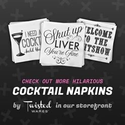 - Funny Napkins - FUKITOL RX - Boutique Cocktail Napkins - Perfect Fora Ny Celebrations 5"X5" (20 Pack) -KitchenAid Shop 518FtJistpL