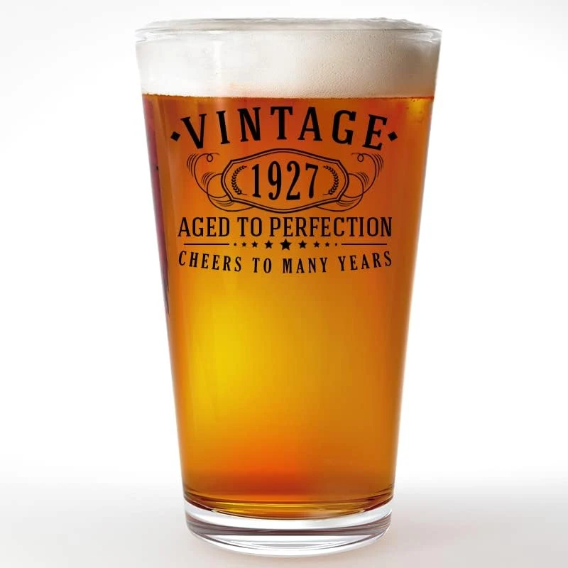 Vintage 1988 Printed 16oz Pint Beer Soda Pub Glass - Aged To Perfection - 35th Birthday Gifts For Him Men - 35 Years Old Decorations Anniversary For Her Women 11 Vintage 1988 Printed 16oz Pint Beer Soda Pub Glass - Aged To Perfection - 35th Birthday Gifts For Him Men - 35 Years Old Decorations Anniversary For Her Women - Image 9