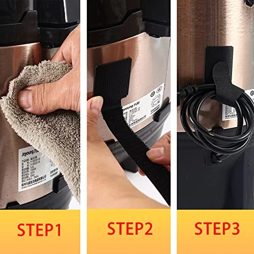 Cord Organizer For Appliance 6 Packs , Kitchen Appliance Cord Holder, Cord Wrap Cord Winder Cable Organizer For Kitchenaid Stand Mixer Coffee Maker Pressure Cooker And Air Fryer 6 Cord Organizer For Appliance 6 Packs , Kitchen Appliance Cord Holder, Cord Wrap Cord Winder Cable Organizer For Kitchenaid Stand Mixer Coffee Maker Pressure Cooker And Air Fryer - Image 4