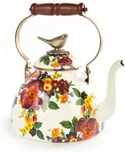 AcKenzie-Childs Courtly Check Enamel Tea Kettle, Decorative Tea Kettle, 3-Quart Capacity 26 AcKenzie-Childs Courtly Check Enamel Tea Kettle, Decorative Tea Kettle, 3-Quart Capacity -KitchenAid Shop 518VtccenlL. AC