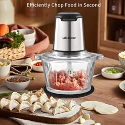 Food Processor, Electric Food Chopper With 2 Bowls 8 Cup And 8 Cup, Meat Grinder With 4 Large Sharp Blades For Meat, Fruits, Vegetables, Baby Food, Nuts, 2 Speed, 350W. Fruits, Vegetables, Baby Food, Nuts, 2 Speed, 350W. 15 Food Processor, Electric Food Chopper With 2 Bowls 8 Cup And 8 Cup, Meat Grinder With 4 Large Sharp Blades For Meat, Fruits, Vegetables, Baby Food, Nuts, 2 Speed, 350W. Fruits, Vegetables, Baby Food, Nuts, 2 Speed, 350W. -KitchenAid Shop 518dHKYAaNL