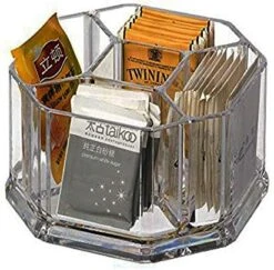 Acrylic Tea Bags Holder Coffee Sugar Bag Case Guest Room Storage Boxes - Holder For Tea Bags, Small Packets, Sweeteners,Sugar Packet, Coffee, Condiment (L16.6*W8.2*H7.5cm) 16 Acrylic Tea Bags Holder Coffee Sugar Bag Case Guest Room Storage Boxes - Holder For Tea Bags, Small Packets, Sweeteners,Sugar Packet, Coffee, Condiment (L16.6*W8.2*H7.5cm) -KitchenAid Shop 518iXwZWl L. AC