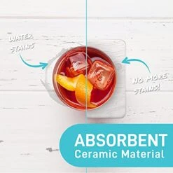 Funny Coasters For Drinks Absorbent With Holder - 6 Pcs Novelty Gifts Set - 6 Sayings - Unique Present For Friends, Men, Women, Housewarming, Birthday, Living Room Decor, White Elephant, Holiday Party 12 Funny Coasters For Drinks Absorbent With Holder - 6 Pcs Novelty Gifts Set - 6 Sayings - Unique Present For Friends, Men, Women, Housewarming, Birthday, Living Room Decor, White Elephant, Holiday Party -KitchenAid Shop 518jxdmX7DL