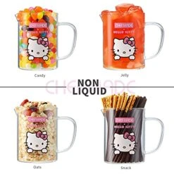 Hello Kitty Glass Measuring Cup,1 2/5-Cup With Pour Spout And Graduated Liquid Measure Container -KitchenAid Shop 518nGb9k1pS
