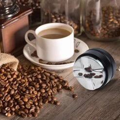 VIGIND 58mm Coffee Distributor,Espresso Distribution Tool,Coffee Powder Hammer Tool,4 Angled Slopes Adjustable Palm Tamper- Professional Espresso Distributor Leveler Tool -KitchenAid Shop 5193WDPqRwL