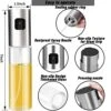 Oil Sprayer For Cooking Olive Oil Sprayer For Cooking Air Fryer Pump Oil Sprayer With Silicone Funnel For Salad Making Baking Roasting BBQ -KitchenAid Shop 5199ECr1yuL
