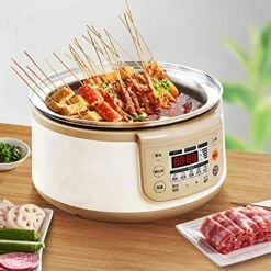 CXDTBH Detachable And Washable Electric Steamer Household Steam Pot Three-layer Multi-function Large-capacity Hot Pot Steamer Pot