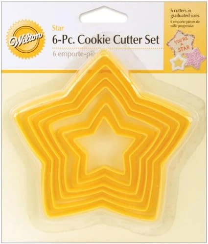 Wilton Set Of 6 Nesting Star Cutters 4 Wilton Set Of 6 Nesting Star Cutters - Image 2