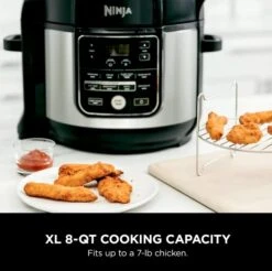 Ninja (OS400) Foodi 10-in-1 8-quart XL Pressure Cooker Air Fryer Multicooker Stainless -KitchenAid Shop 519aw8wgVxL