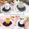 Coffee Mug Warmer For Desk With Auto Shut Off, Coffee Cup Warmer For Desk Office Home-Birthday Coffee Gifts
