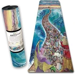 Israel Hatikva ArtTrivet Heat-Resistant Table Runner And Trivet - Fabric Top And Non-Slip Rubber Base (12"x48") -KitchenAid Shop 519kfNyGBiL. AC