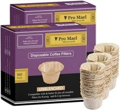 Disposable Coffee Filters 360 Count Coffee Filter Paper For Keurig Brewers Single Serve 1.0 And 2.0 Use With All Brands K Cup Filter (Pack Of 1) 14 Disposable Coffee Filters 360 Count Coffee Filter Paper For Keurig Brewers Single Serve 1.0 And 2.0 Use With All Brands K Cup Filter (Pack Of 1) -KitchenAid Shop 519uvf7hNOL. AC