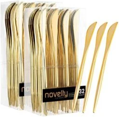 Novelty Modern Flatware, Cutlery, Disposable Plastic Dinner Forks Luxury Gold 64 Count 25 Novelty Modern Flatware, Cutlery, Disposable Plastic Dinner Forks Luxury Gold 64 Count -KitchenAid Shop 519yk2P1tYL. AC