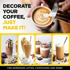 Milk Frother, Coffee Blender Stick, Cold Foam Milk Frother, Coffee Foam Maker, Frother Handheld,Mini Mixer For Drinks, Coffee Frother Battery Operated, Frothing Wand, Foam Maker For Coffee -KitchenAid Shop 51A4joeQjLL