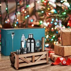 Bartender Kit, Gifts For Men, Fathers Day Cocktail Shaker Set (12.2L X 5W X 4.5H) 12 Bartender Kit, Gifts For Men, Fathers Day Cocktail Shaker Set (12.2L X 5W X 4.5H) -KitchenAid Shop 51AAoPRF7PS